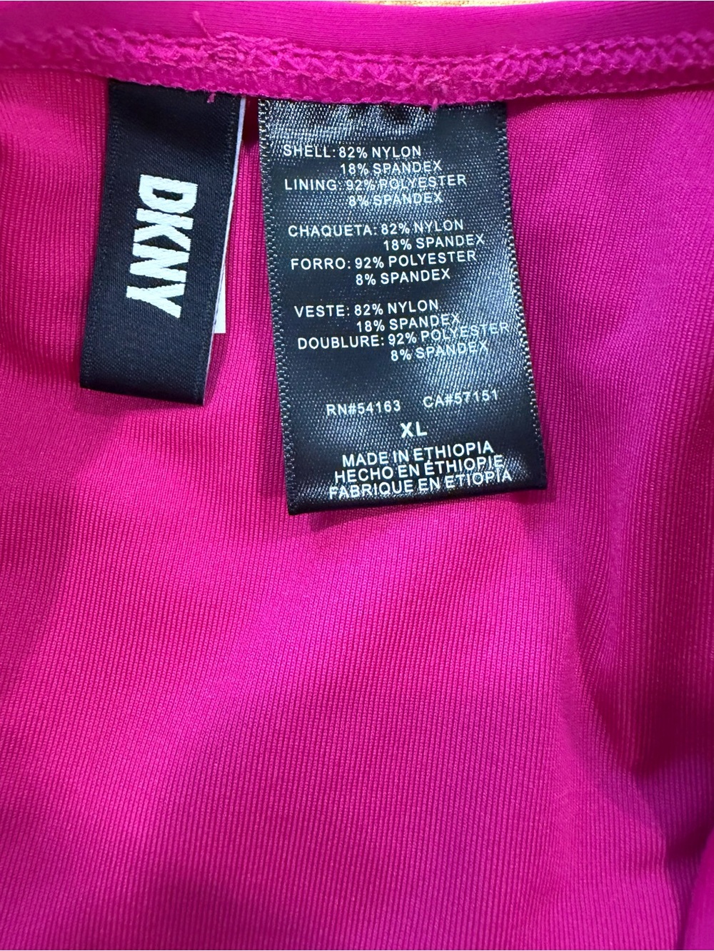 DKNY V-Neck Ruffle Tankini 2PC Swimsuit - Picture 14 of 14